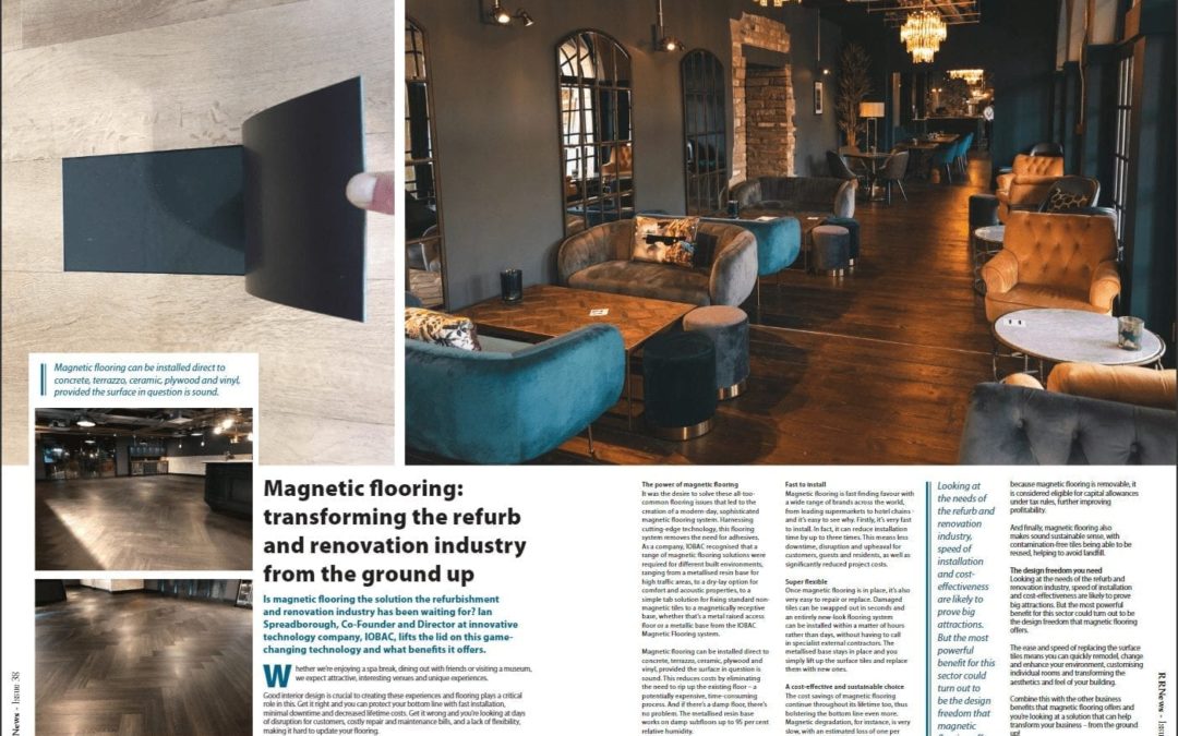 Refurb Renovation News – Magnetic Flooring Transforming the refurb and renovation industry from the ground up – 1