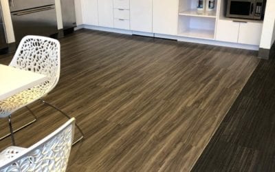 Another successful office flooring installation with MagTabs