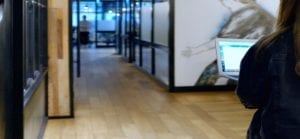 IOBAC magnetic flooring for commercial office workspace workplace