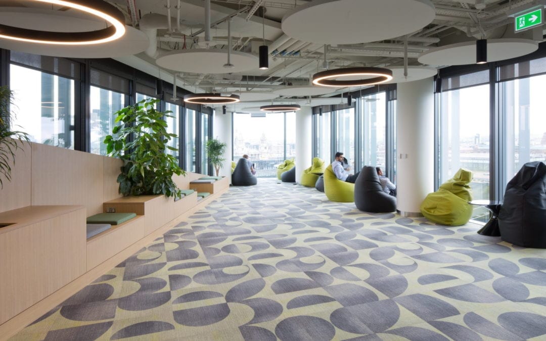 What are the benefits of specifying adhesive-free flooring? Benefit 2: Enhanced Design Agility