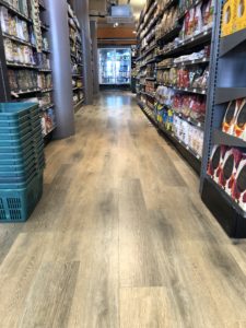 IOBAC Adhesive-Free Flooring Store Refurb Finished